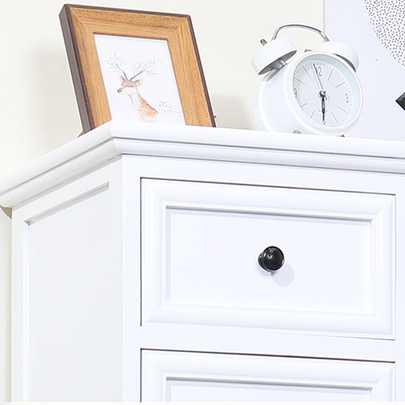 Solid Wood Accent Chest with Drawers Rectangle 13.77" Wide Chest