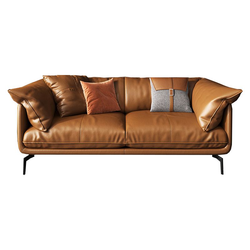 Cushions Sofa 35.43" D x 33.46" H Tuxedo Arm Sofa for Living Room