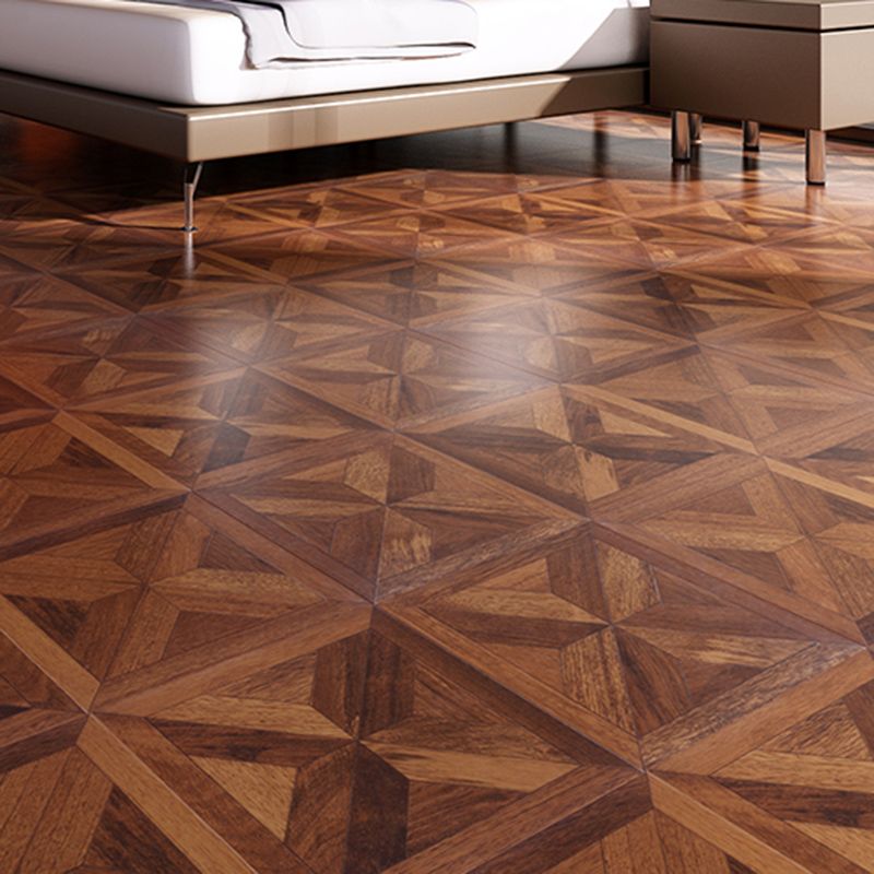 Piso laminado vintage Piso laminado de madera interior de madera para sala de estar