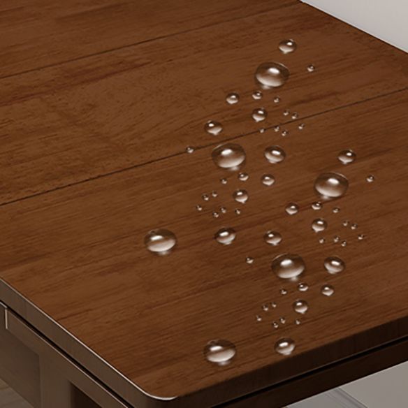 Traditional Solid Wood Dining Room Set with Rectangle Table Home Use Dining Table Furniture