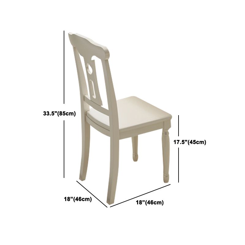 Traditional Wooden Table Set 1/4/5/7 Pieces Dining Set for Home