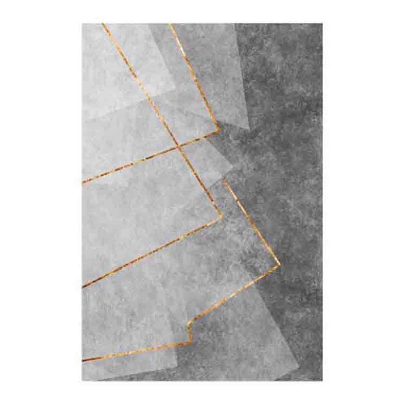 Apricot Simplicity Carpet Polyester Graphic Carpet Stain Resistant Carpet for Drawing Room