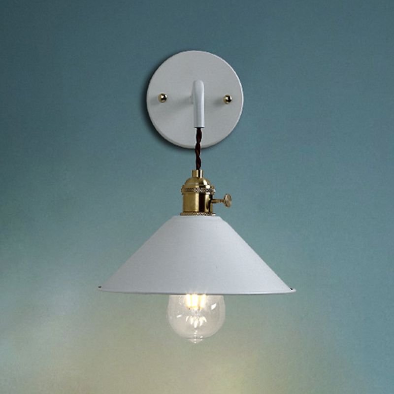 Metal Wall Mounted Lighting Industrial Style Sconce Light Fixture