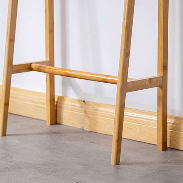 Modern Rectangular Console Table Wooden Console Sofa Table in Brown/Natural