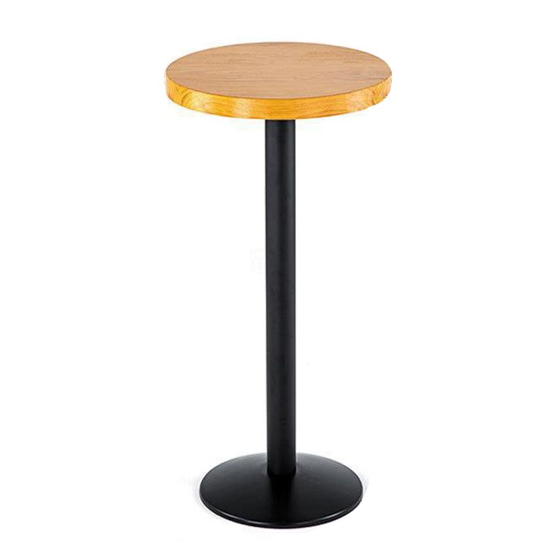 Solid Wood Bistro Set 1/2/3 Pieces Modern Style Round Bar Table Set