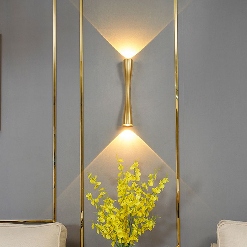 Geometric Wall Light Fixture Simplicity Metal Wall Sconce for Bedroom
