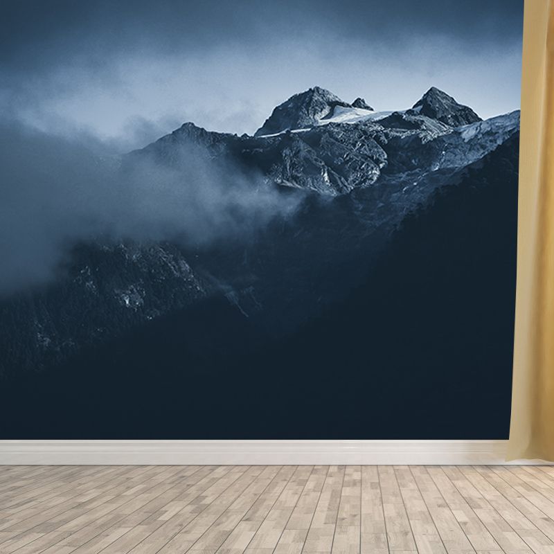 Photography Wall Mural Wallpaper Mountain Sitting Room Wall Mural