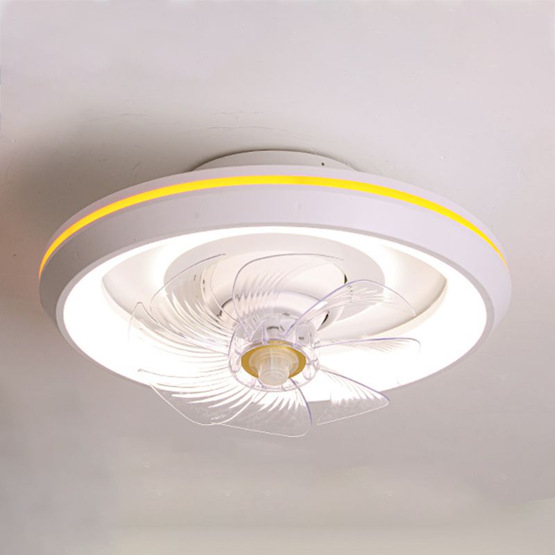 Pendentif de plafond rond en métal 2 lumières LED LED LED LUCHES
