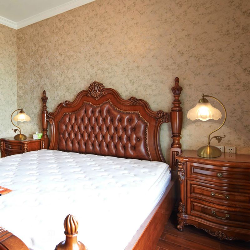Éclairage d'éclairage de bureau domestique créatif en verre de la lampe de ménage pour le salon