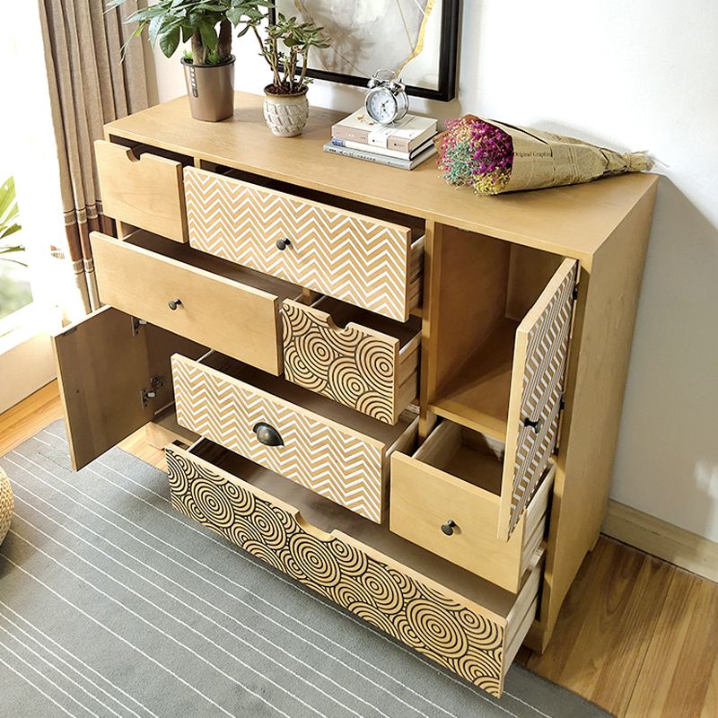 15.6-inch W Solid Wood Storage Chest Glam Storage Chest Dresser