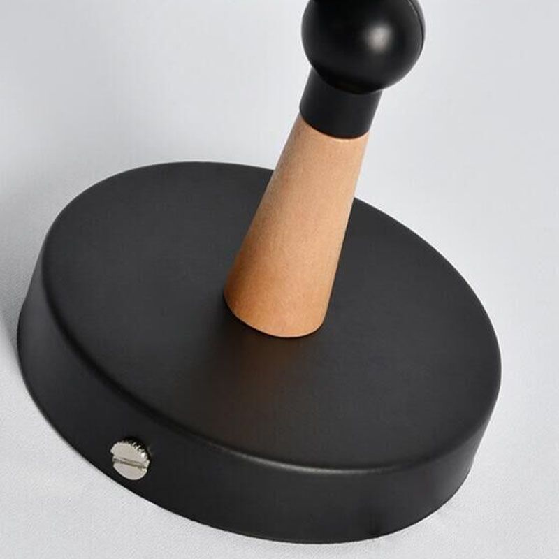 Stile moderno a forma di lampada a parete a forma di svasatura metallo 1 lampada da parete leggera