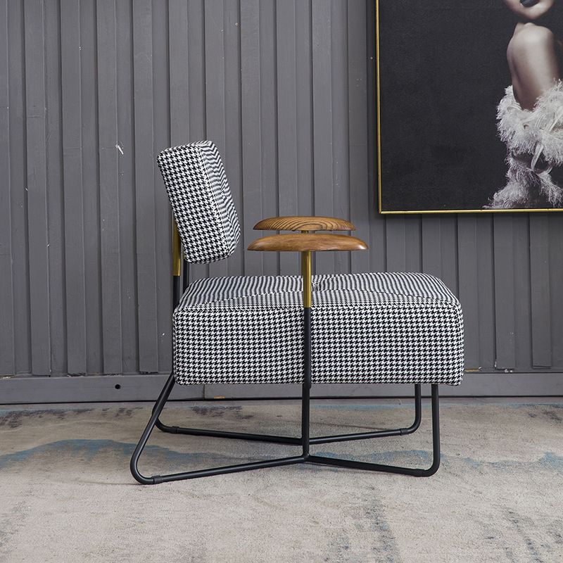 Chenille Arm Chair 29.92" Wide Arms Included Accent Armchair