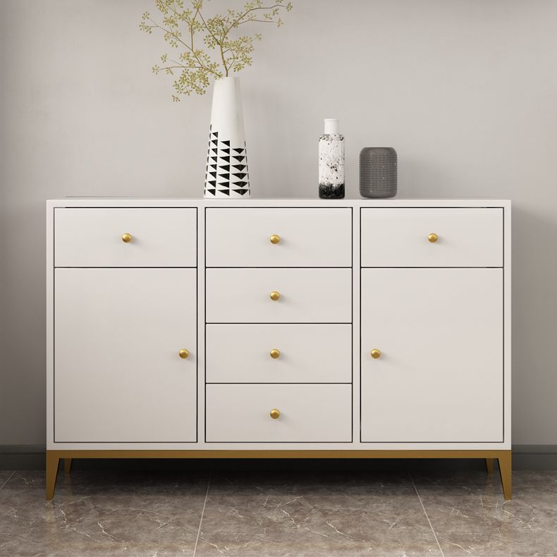 Rectangle Kitchen Sideboard Modern Wooden Storage Cabinet for Home