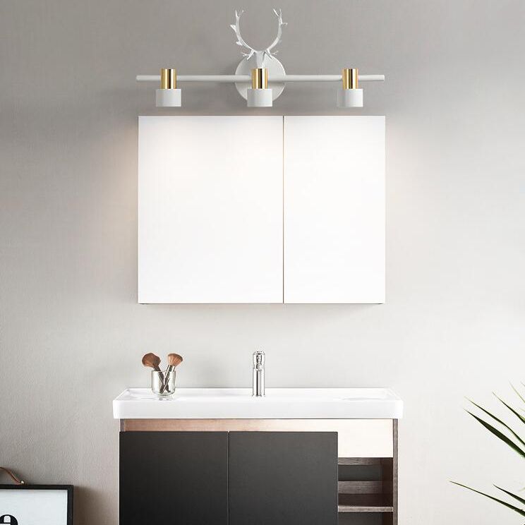 Antler Makeup Mirror Lamp Modern Simple Wall Light Fixture for Bathroom Washroom