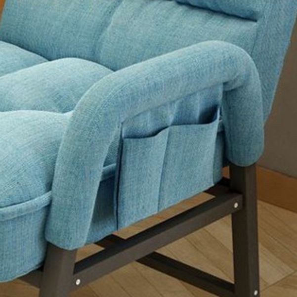 Modern Padded Arms Working Chair Adjustable Back Home Office Chair