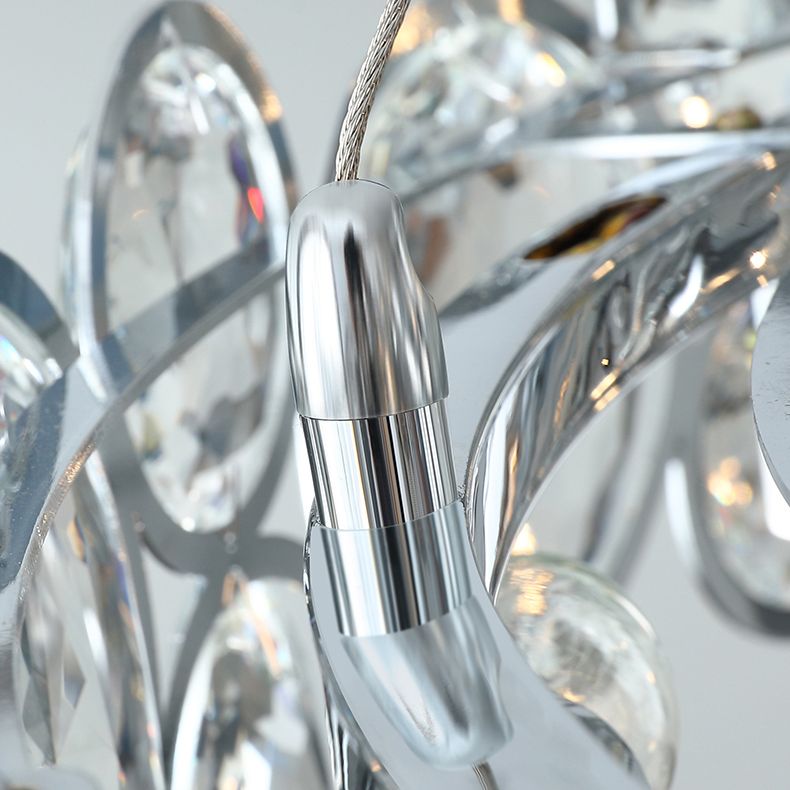 Bubbles Shape Crystal Chandelier Light Modern Style Dining Room Pendant Light