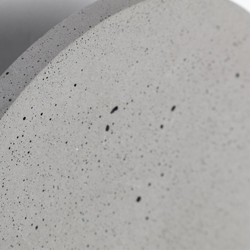 Modern Cement Wall Lamp 1-Light LED Wall Mount Lamp for Living Room