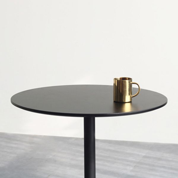 Metaal traditionele luxe ronde eettafel vervaardigd houten binnen tafel voor keuken