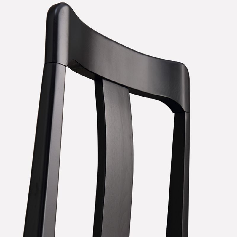 Industrial Black Dining Side Chair Upholstered Side Chair for Home