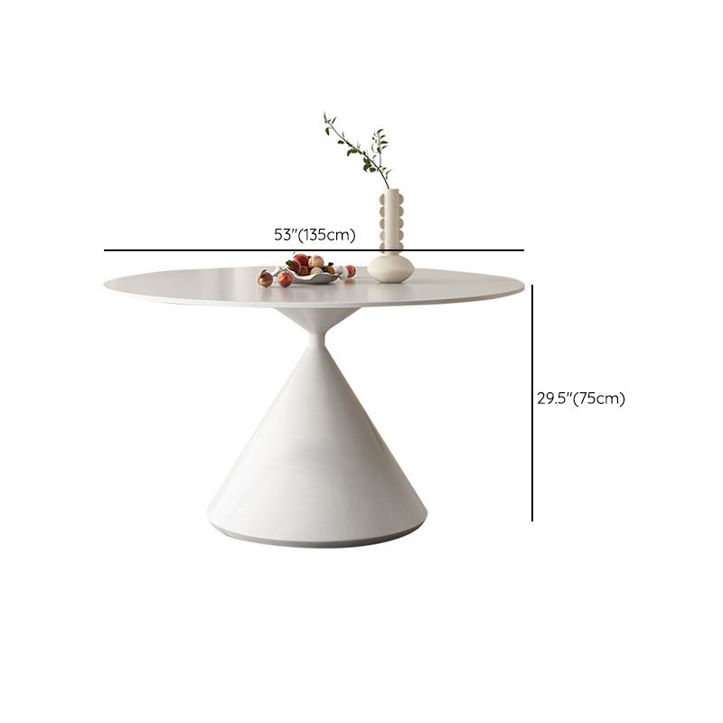 Modern 1/3/4/5 Pieces Dining Set Stone Round Dining Table for Kitchen