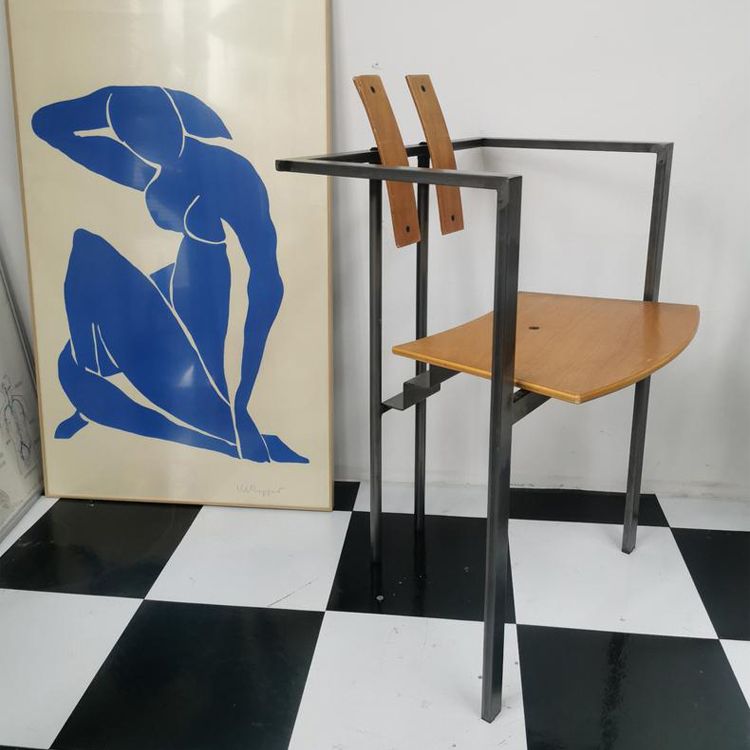 Designer Style Dining Chairs Low Back Arm Chair with Stainless Steel Legs