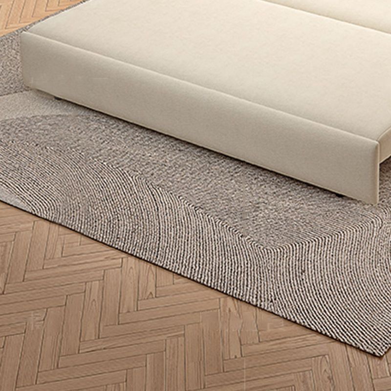 Scandinavian Sleeper Sofa White Convertible Sofas with Storage