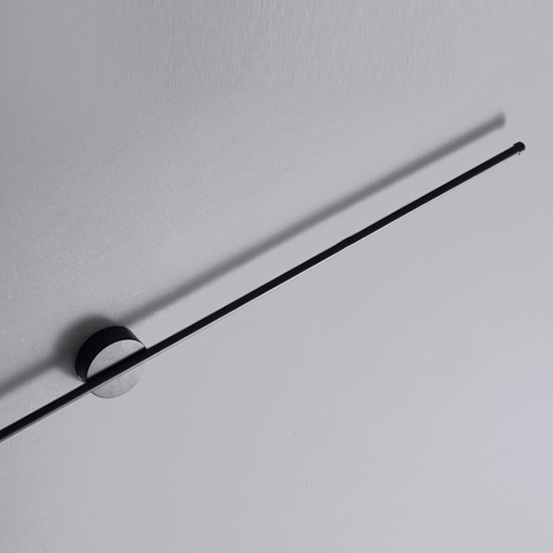Lineare Form Metall Wandleuchten moderner Stil 1 Lichtwandbeleuchtung