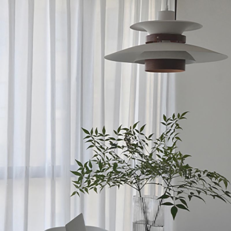 Pendre en métal contemporain Aménagement d'éclairage suspendu simple pour salle à manger