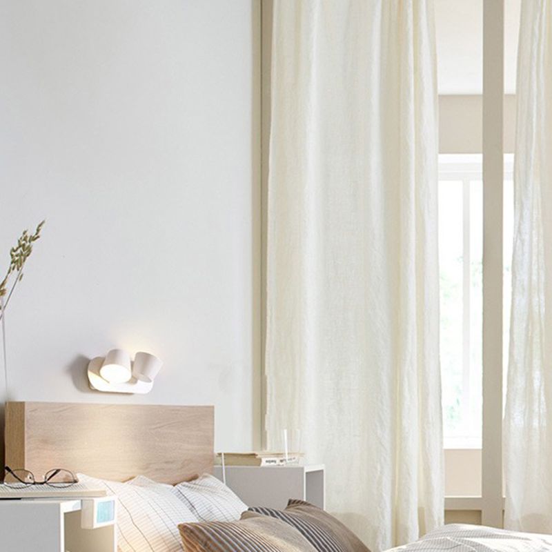 Tombra geométrica Discina de pared de metal Moderia Multi luces Multi Luz de pared Luz