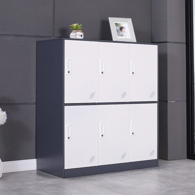 Contemporary Wardrobe Metal Wardrobe Closet for Home,35.43" D x 15.75" W x 39.37" H