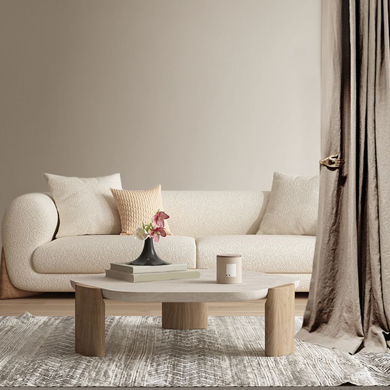 Modern Style Living Room Tuxedo Arm Loveseat Tight Back Seating