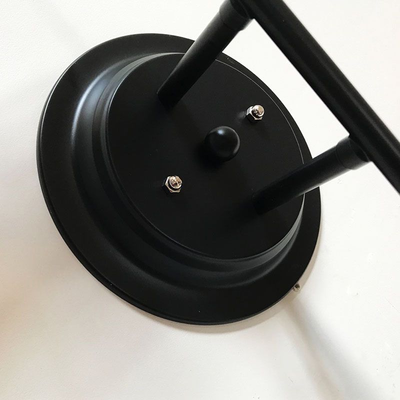 Industrial Style Iron Vanity Light Cylinder Shape Vanity Lamp for Shower Room