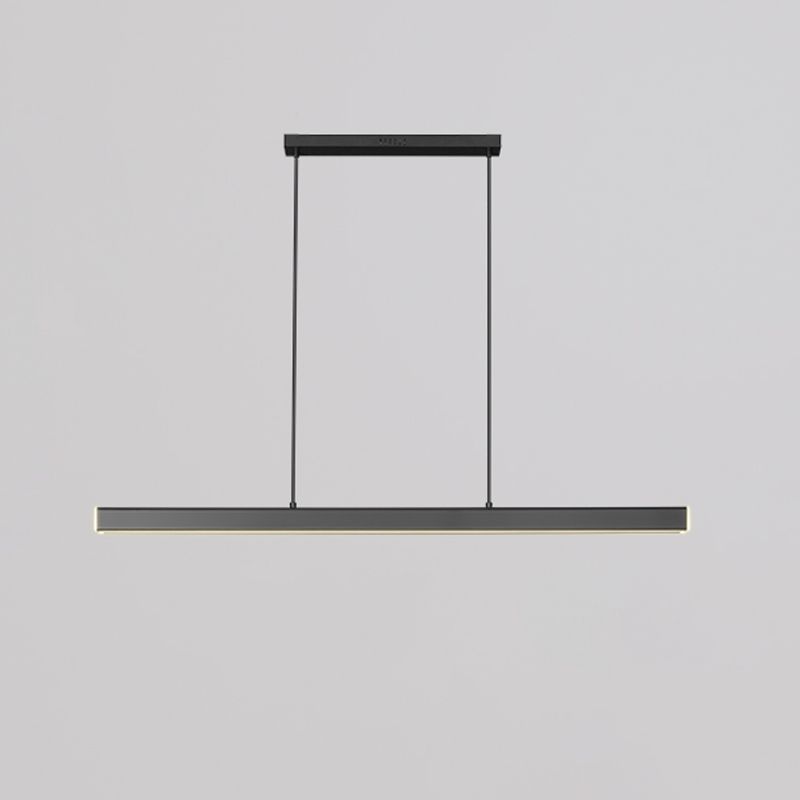 Simplicity LED Island Lighting Fixtures Dining Room Long Strip Hanging Lamp
