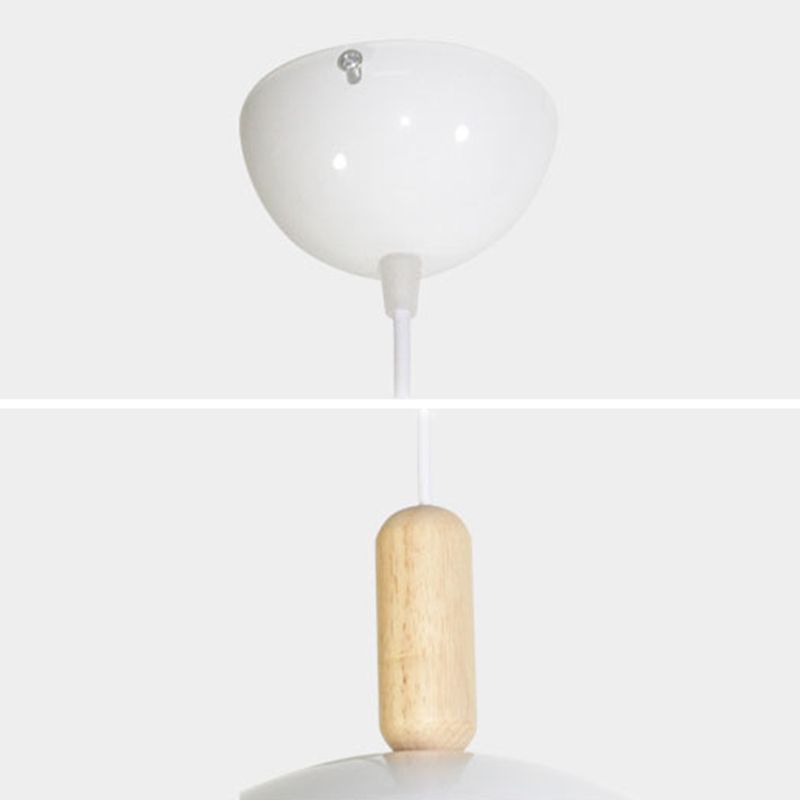 Kegelform hängende Beleuchtung moderner Metall 1 Licht Anhängerlampe für den Kindergarten