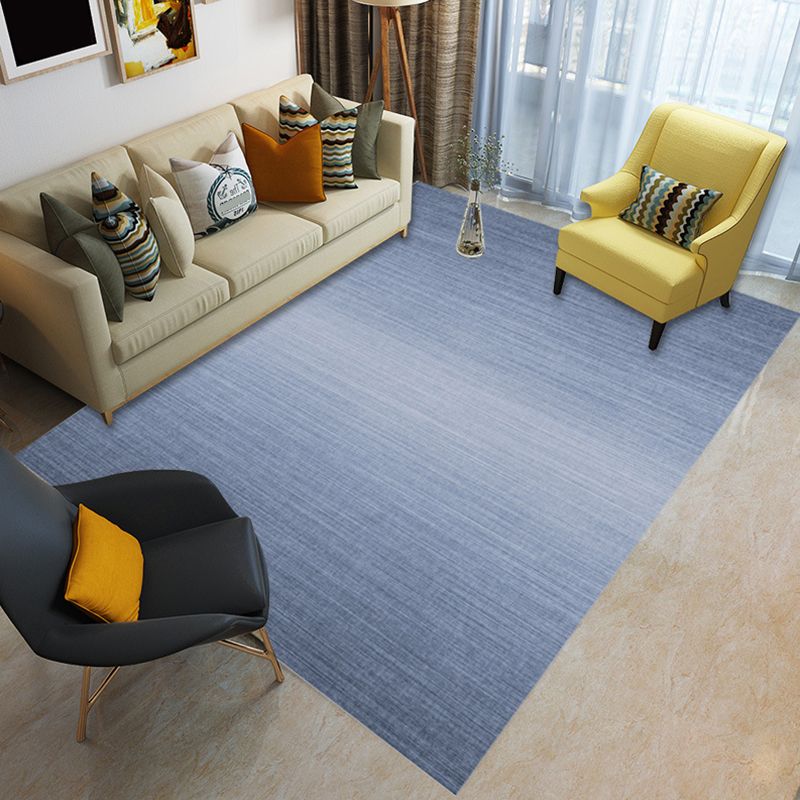 Glam Living Room Rug Multi Colored Abstract Pattern Carpet Synthetics Machine Washable Non-Slip Rug