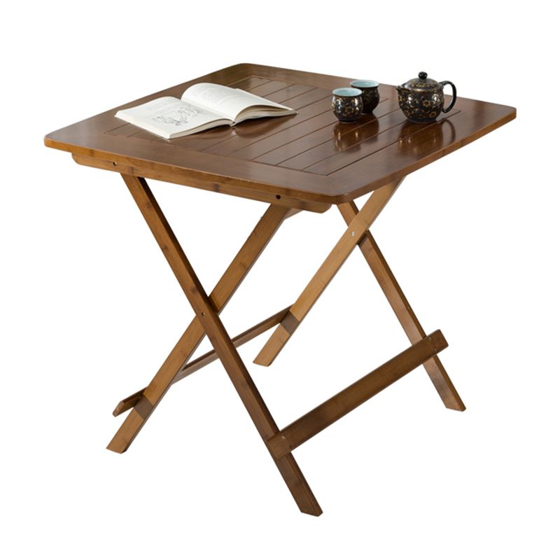 Modern Style Bistro Set 1/3 Pcs Solid Wood Folding Bistro Set for Home