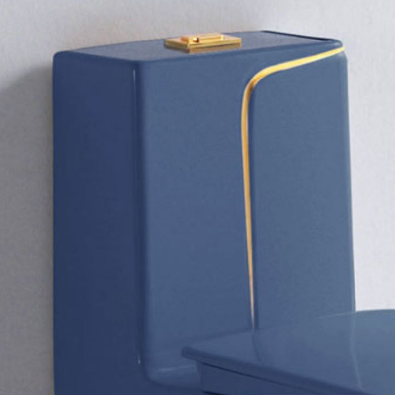 Traditional Ceramic Flush Toilet Floor Mounted Toilet Bowl for Washroom