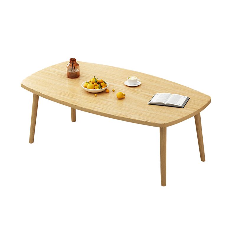 4 Legs Wood Coffee Table Set Bedroom Coffee Table with Storage