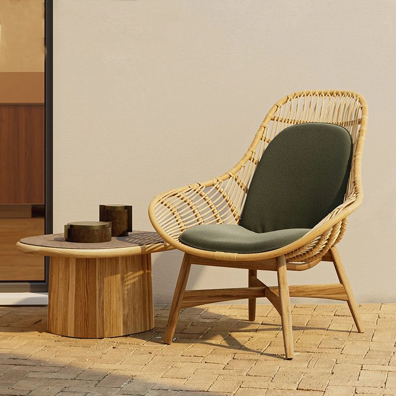 Modern Style Bistro Set Wooden Rectangular 1/2/3 Pieces Bistro Table Set