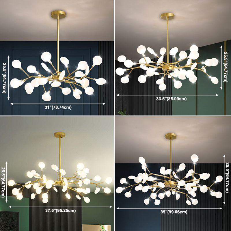 Firefly Chandelier Pendant Light Modern Style Hanging Lamp For Living Room