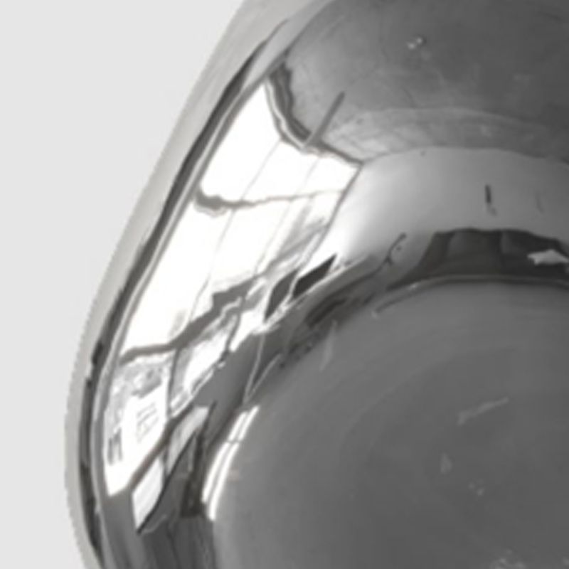 Minimalist Rock Shaped Wall Lamp Hand-Blown Glass 1-Light Foyer Sconce Light