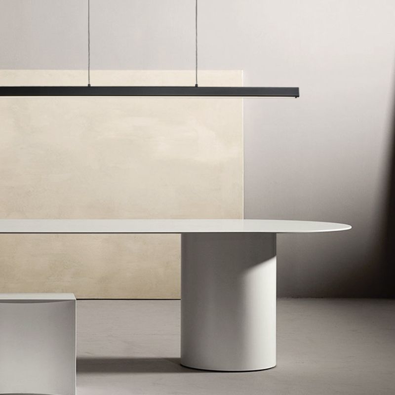 Nordic Modern Hanging Lightture Room Dining Room LED simple rectangle Pendant Lumière