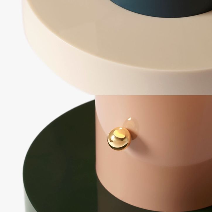 Lampada da tavolo moderna in stile minimalista a cupola Lampada da tavolo in vetro a 1 luce per camera da letto