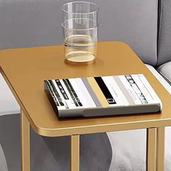 23.83" Tall Contemporary Style Side End Table Metal C Side Table