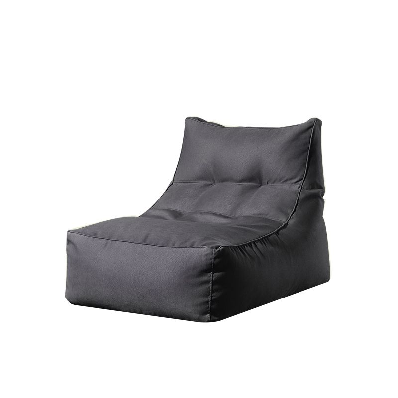 PU Leather Armless Chair 26.37" L x 39.37" W x 28.34" H Accent Chair for Living Room