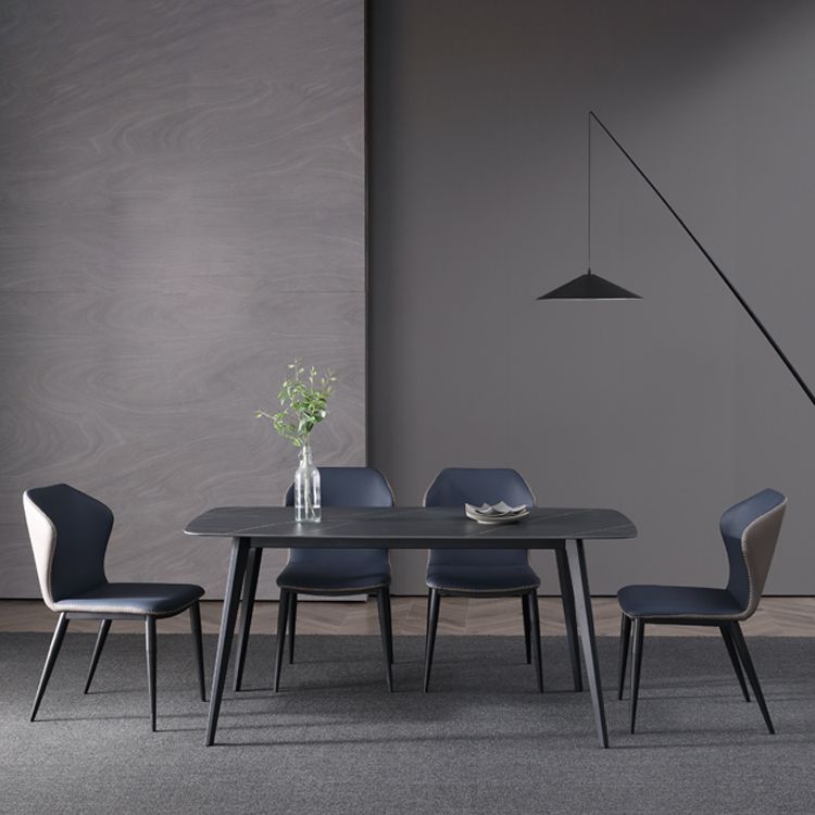 Modern Kitchen Sintered Stone Furniture with Standard Height Compact Dining¬†Room¬†Table¬†Set