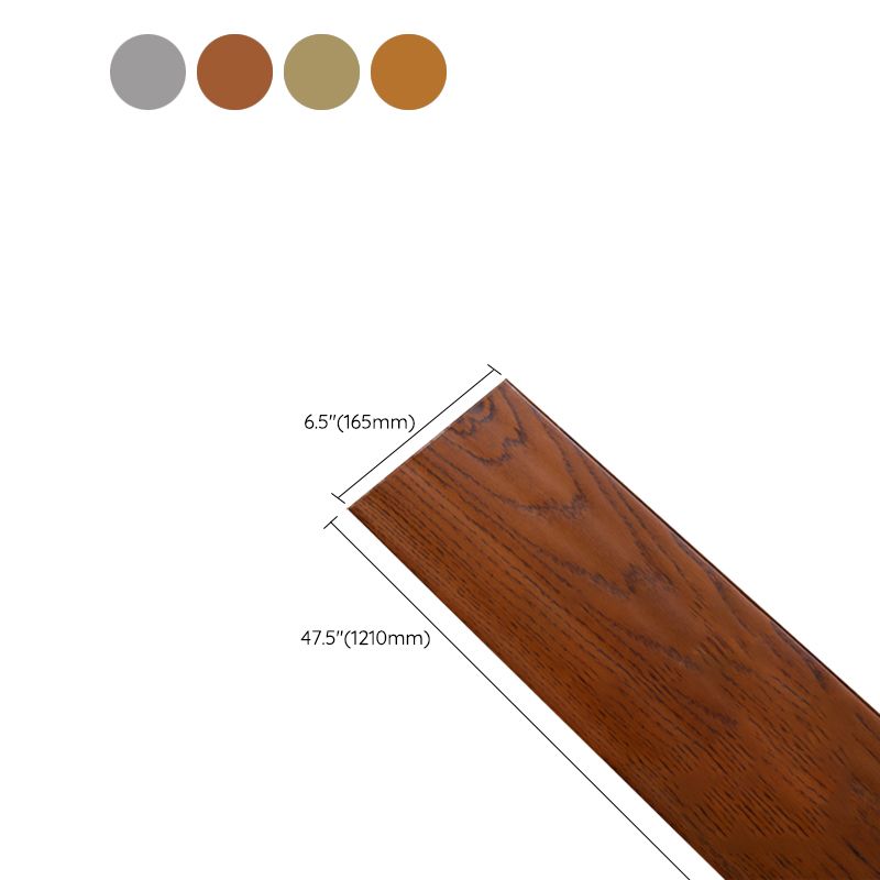 Rectangle Laminate Floor Waterproof Scratch Resistant Wooden Effect Laminate Floor