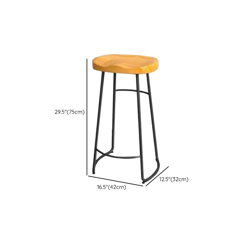 Modern 1/5 Pieces Bar Table Set Rectangle Wood Counter Table with High Stools for Balcony