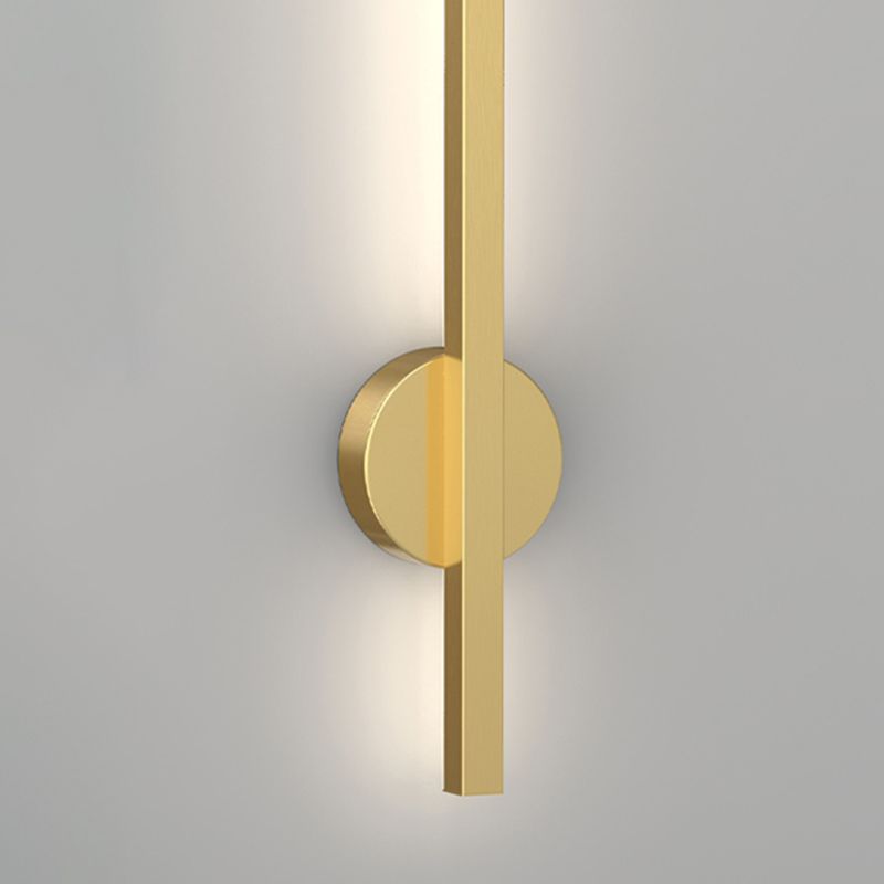 Linearer Schatten Metall Wandleuchte moderne Style 2 Lichter Wandmontage Licht