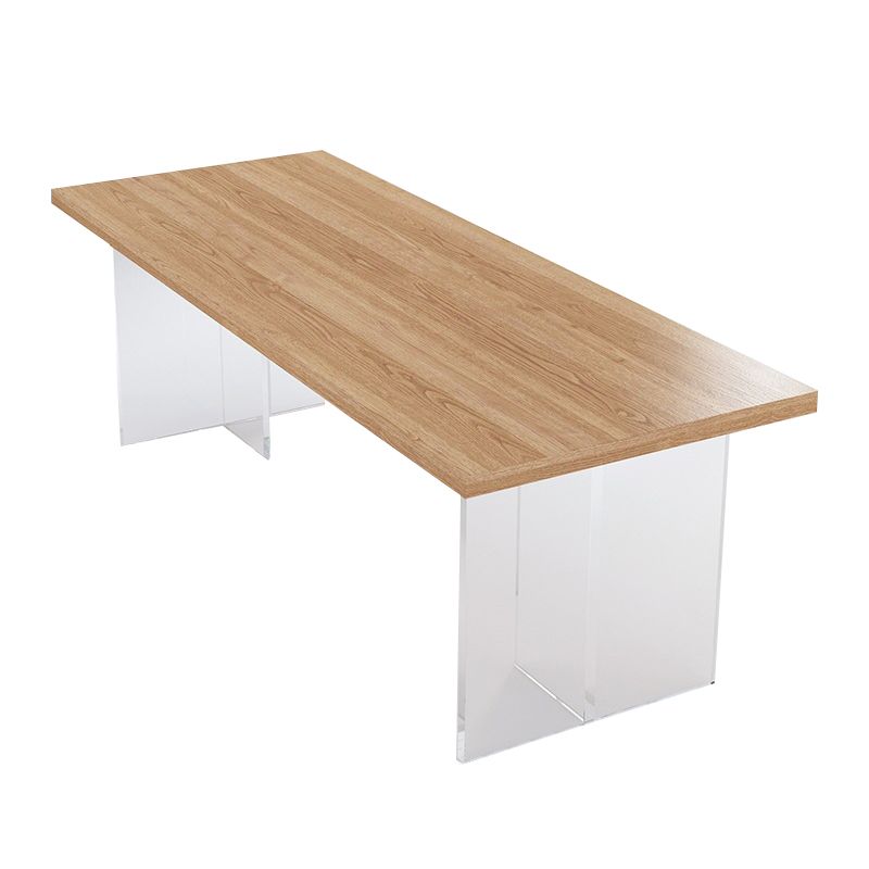 Traditional 1/3/4/5 Pieces Dining Set Rectangle Pine Wood Dining Table for Dining Room